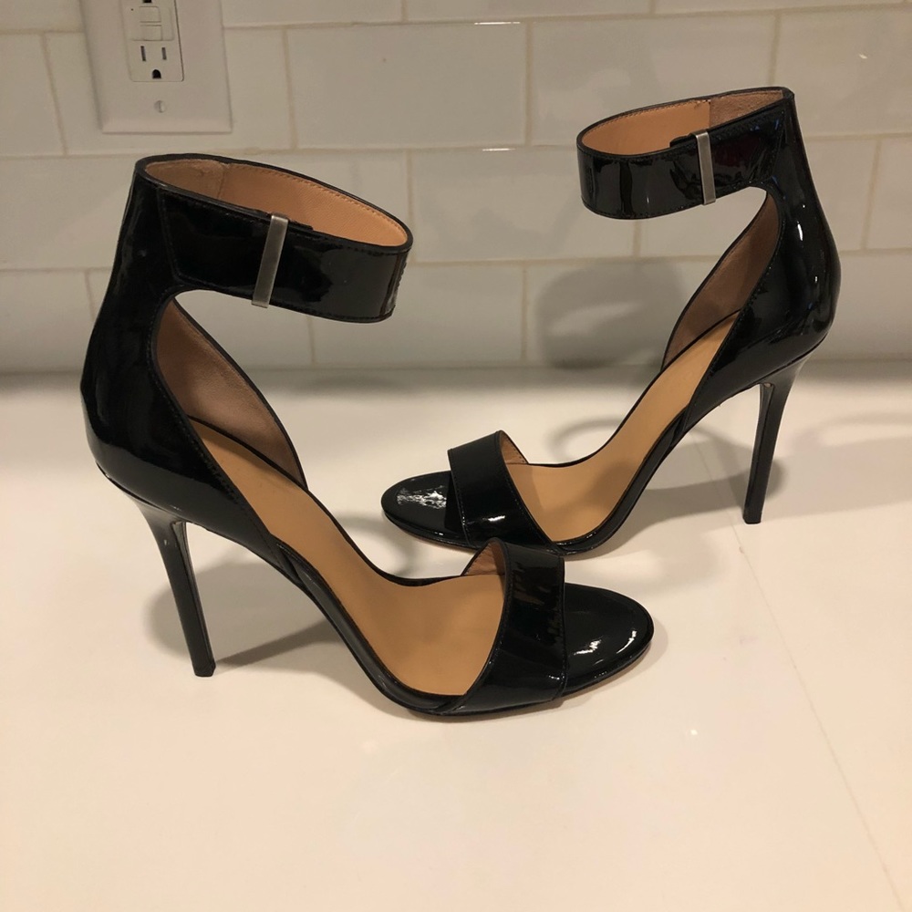 Halston Heritage Marley Patent Leather Sandal